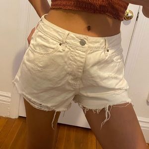 Pacsun cream shorts